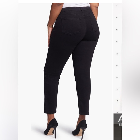 NWT Curves 360 by NYDJ Slim Straight Leg Ankle Jeans in Size 2 - Picture 3 of 11